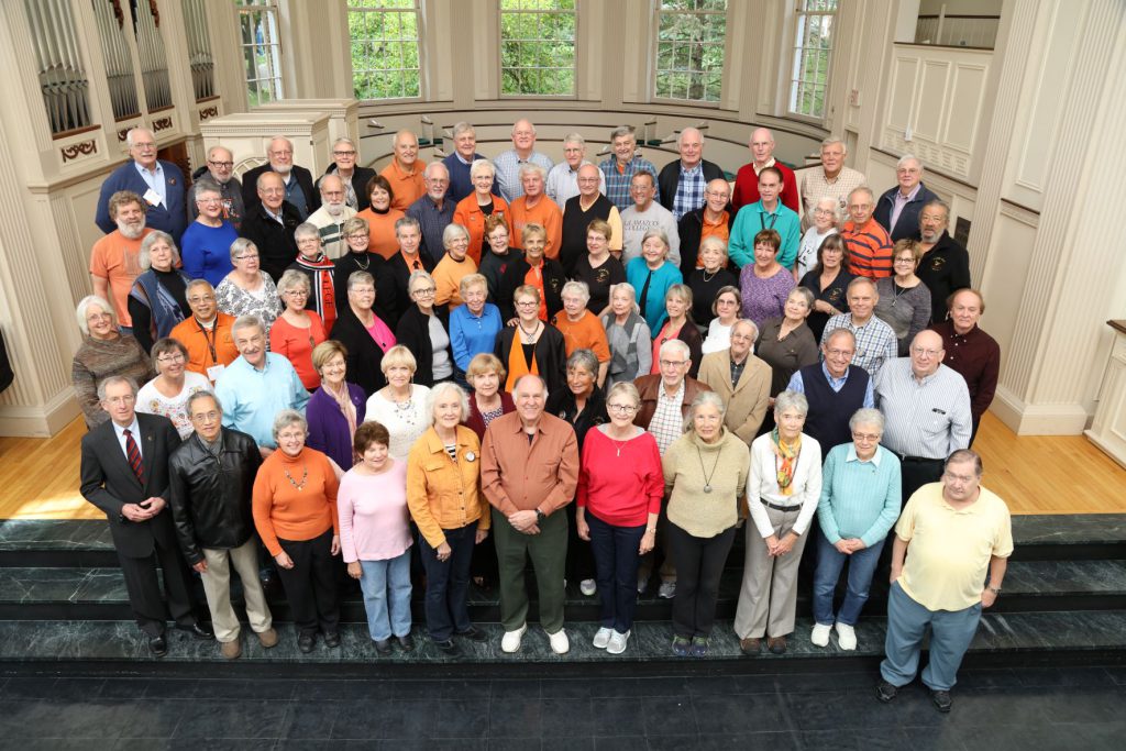 Class of 1966 at the 2017 Reunion and Homecoming Weekend.