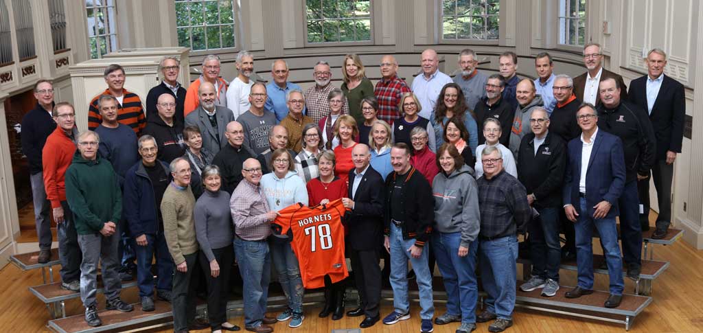 Class of 1978 at the 2018 Homecoming and Reunion Weekend.